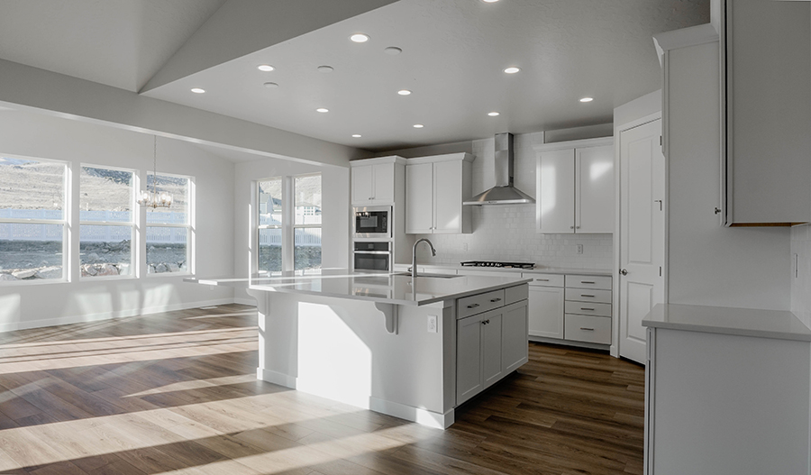 Kitchen of the Helena floor plan
