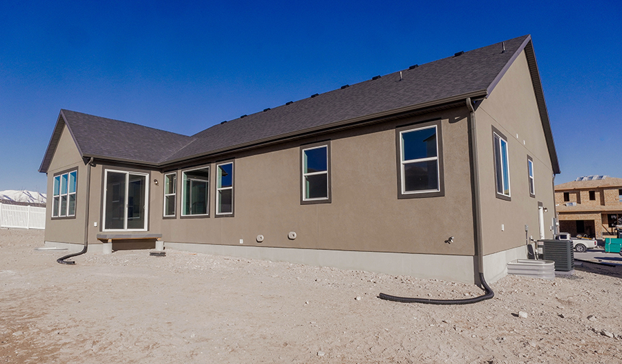 Rear Exterior of the Helena floor plan