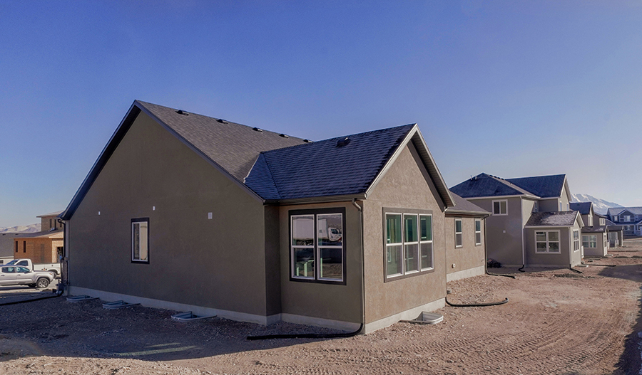 Rear Exterior of the Helena floor plan