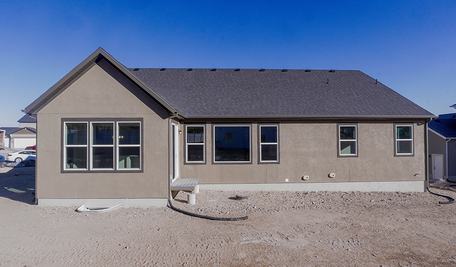 Rear Exterior of the Helena floor plan