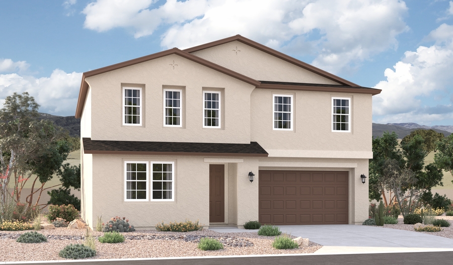 Elevation A of the Tourmaline floor plan