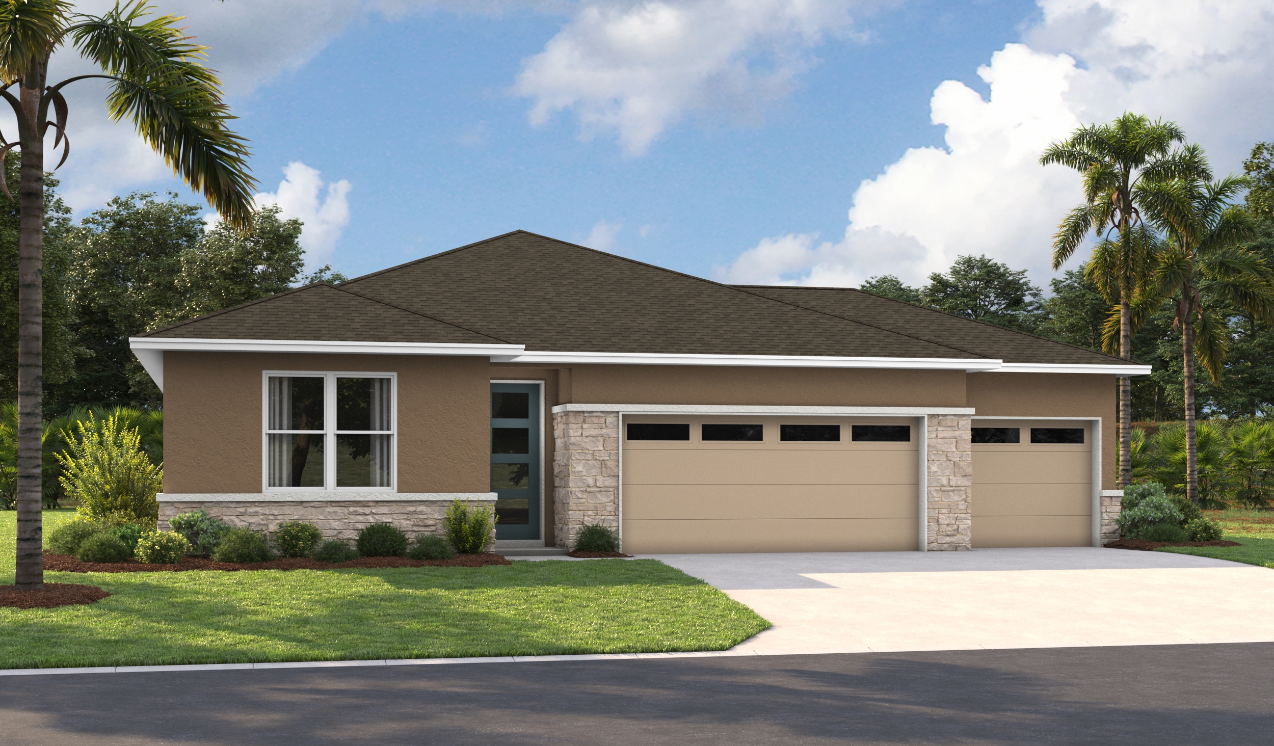 Elevation M of the Agate floor plan