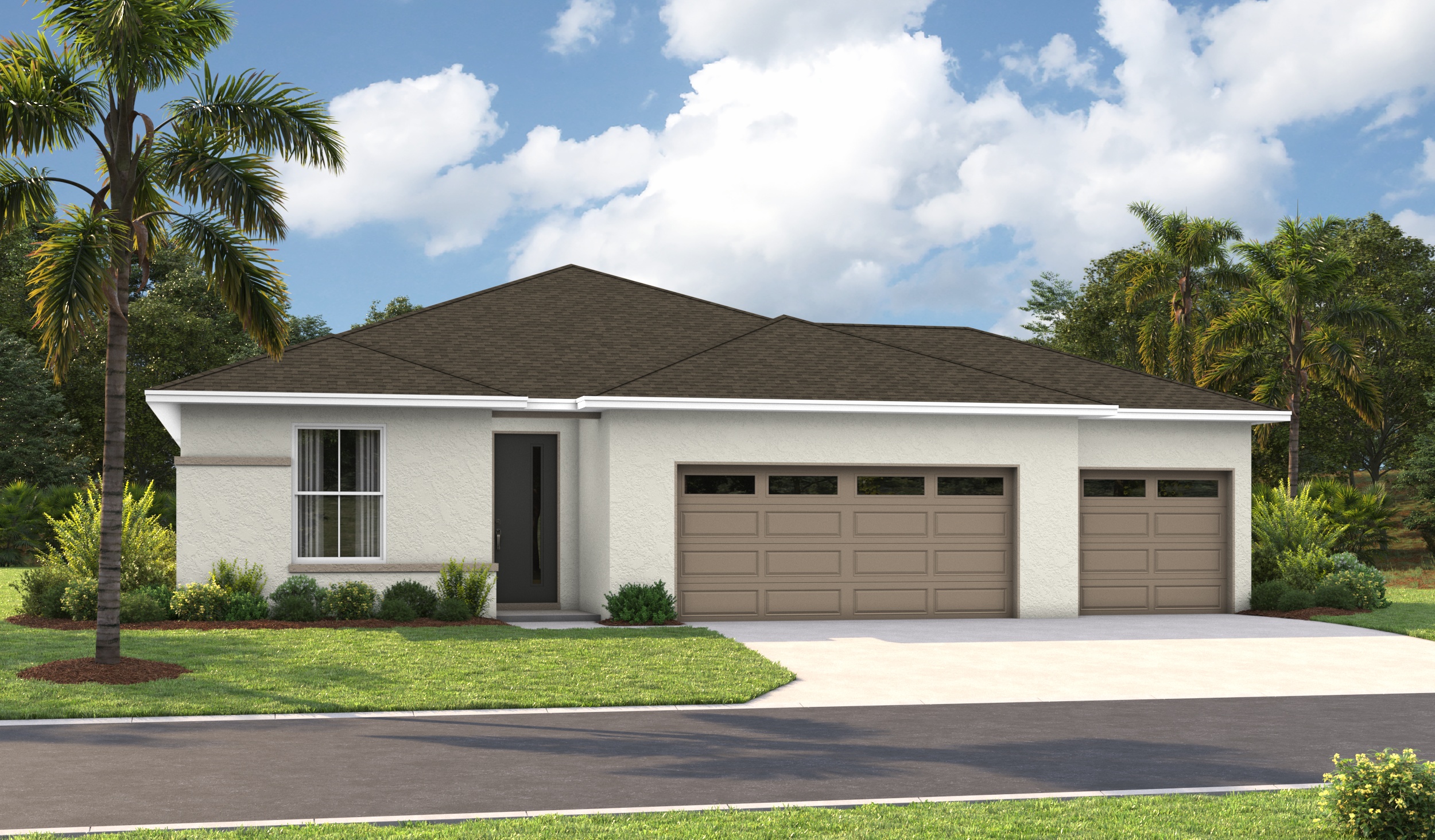 Elevation K of the Slate floor plan