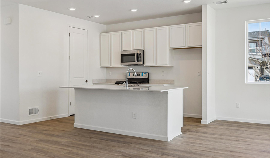 Kitchen of the Coral floor plan