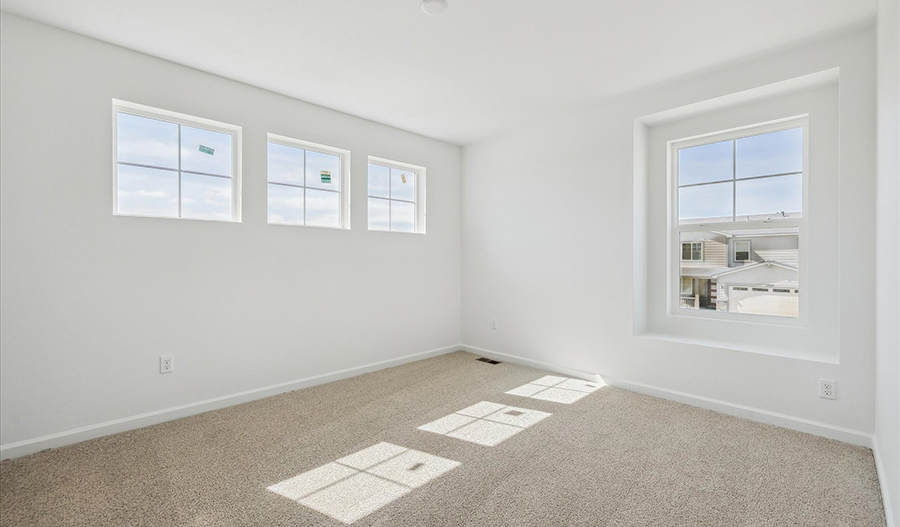 Bedroom of the Coral floor plan