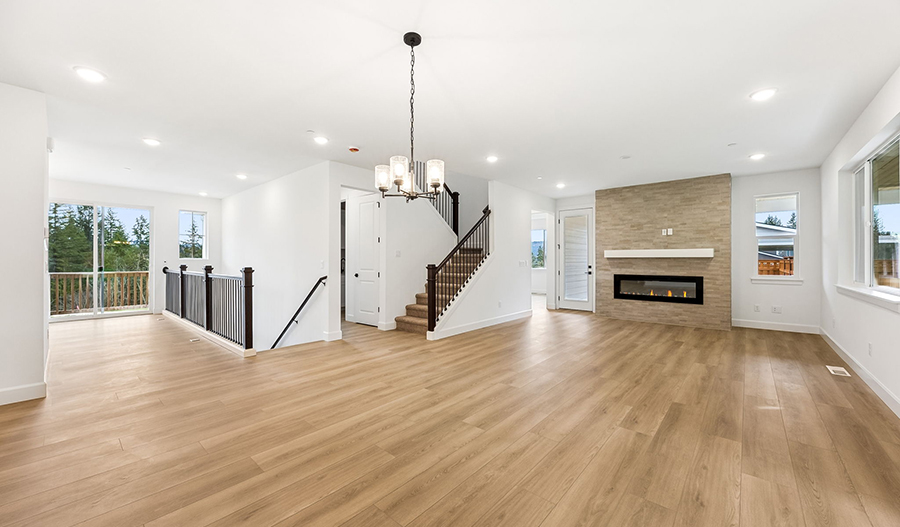 Great Room of the Orlando floor plan
