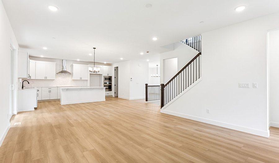 Great Room of the Orlando floor plan