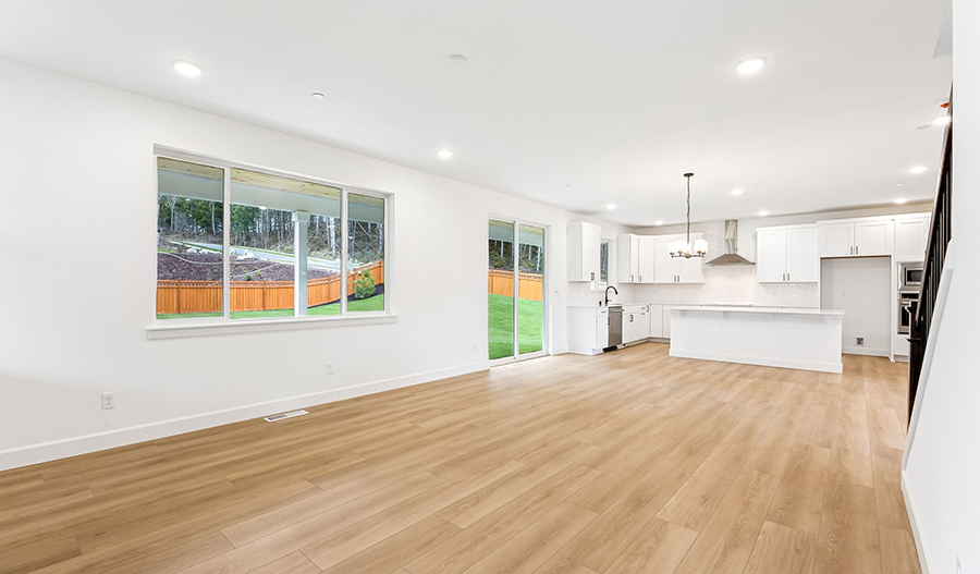 Great Room of the Orlando floor plan