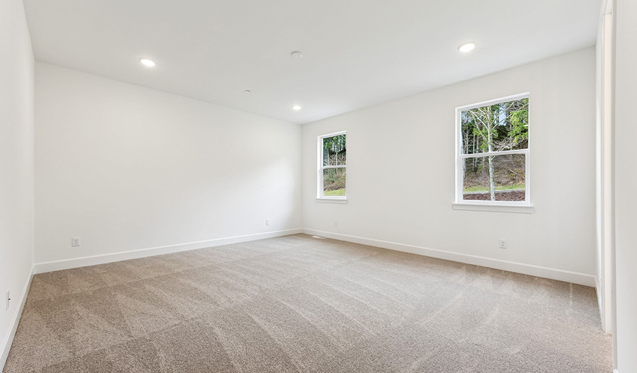 Bedroom of the Orlando floor plan