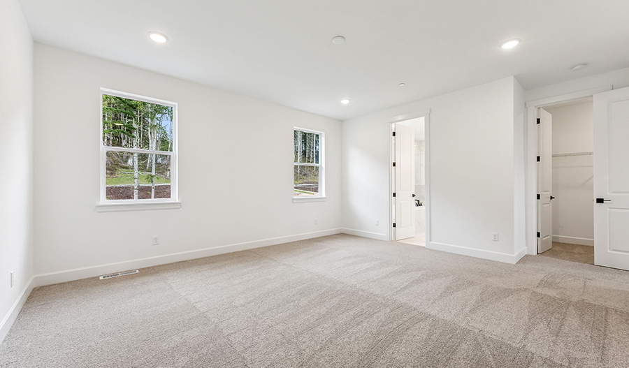 Bedroom of the Orlando floor plan
