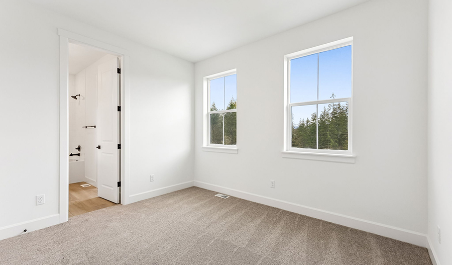 Bedroom of the Orlando floor plan