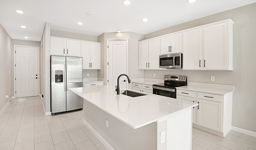 Kitchen of the Ruby floor plan