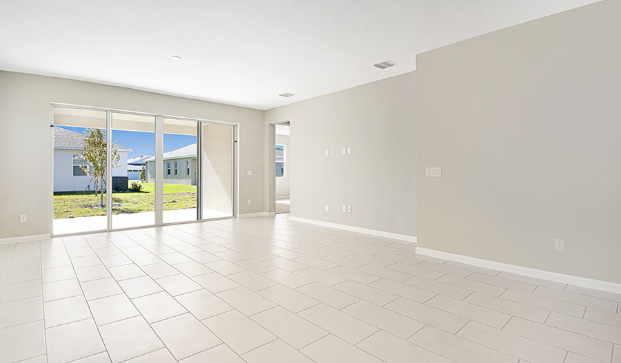 Great Room of the Ruby floor plan