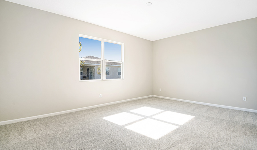 Bedroom of the Ruby floor plan