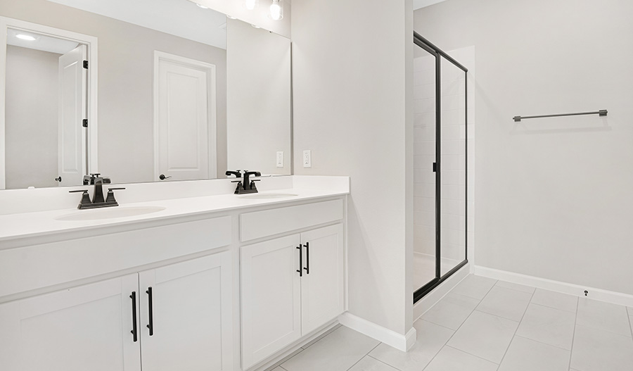 Bathroom of the Ruby floor plan