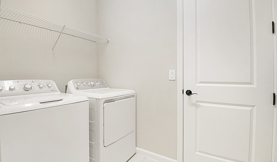 Laundry Room of the Ruby floor plan