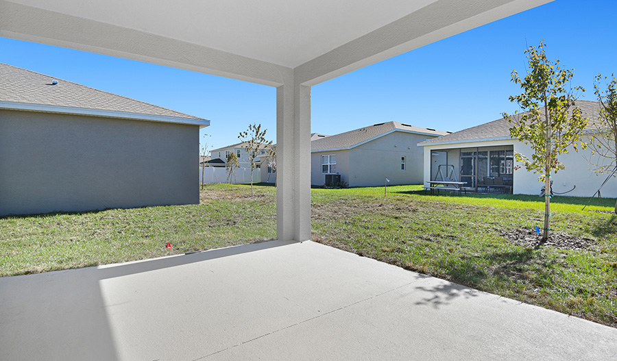 Rear Exterior of the Ruby floor plan
