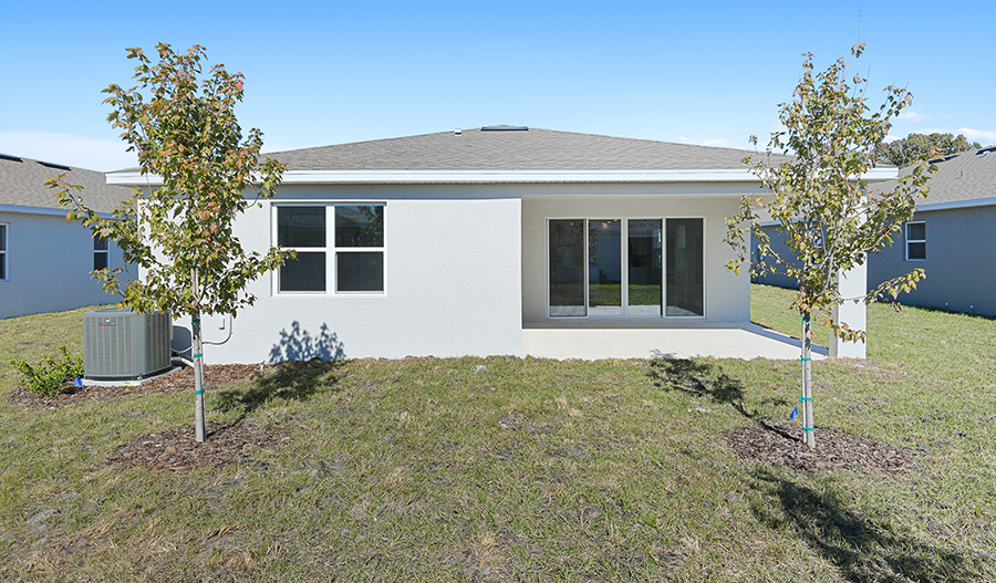 Rear Exterior of the Ruby floor plan