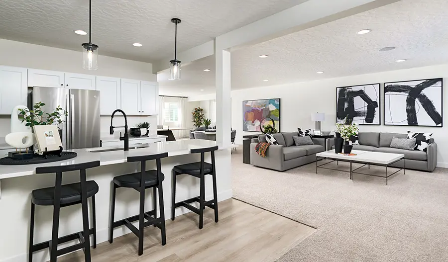 Crossing Basement of the Harris floor plan