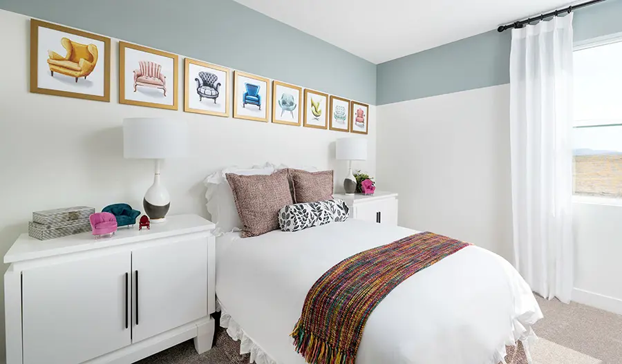 Crossing Bedroom of the Harris floor plan
