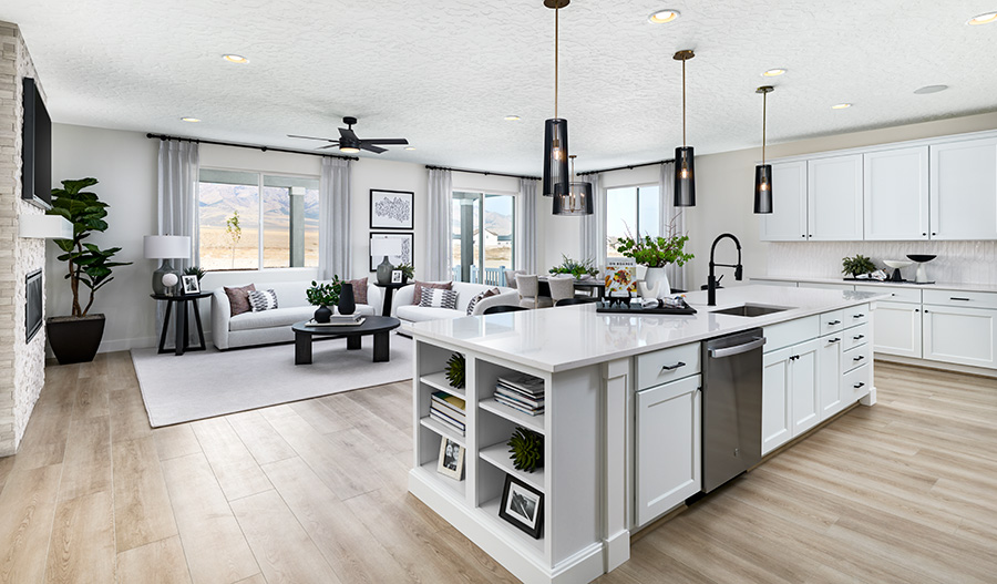 Kitchen Crossing Kitchen of the Harris floor plan