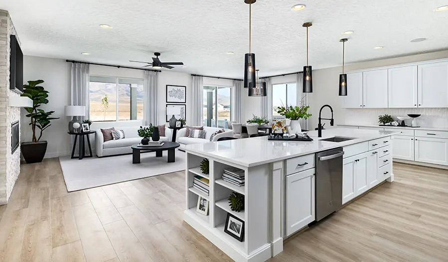 Crossing Kitchen of the Harris floor plan