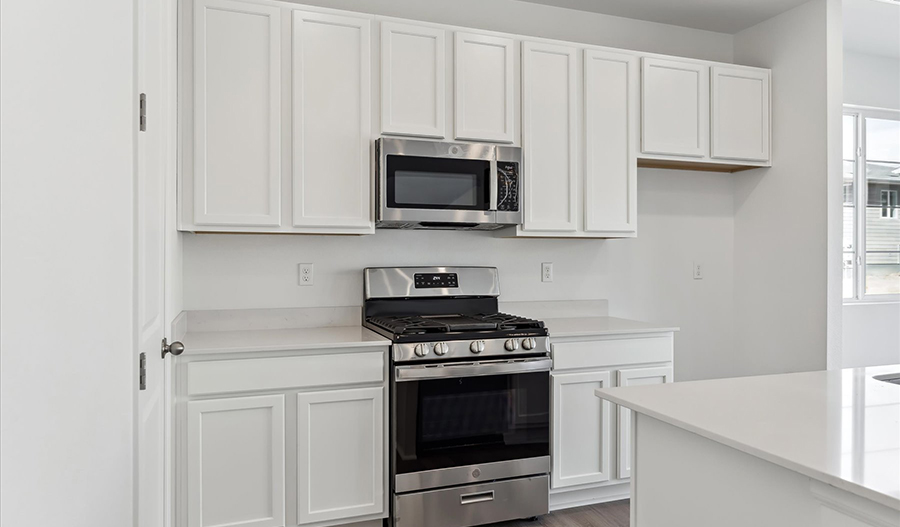 Kitchen of the Coral floor plan