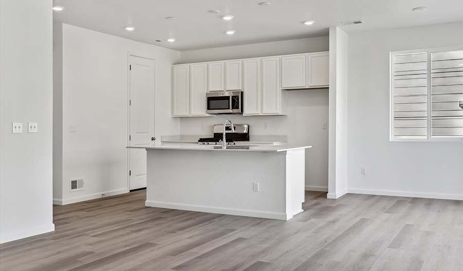 Kitchen of the Coral floor plan