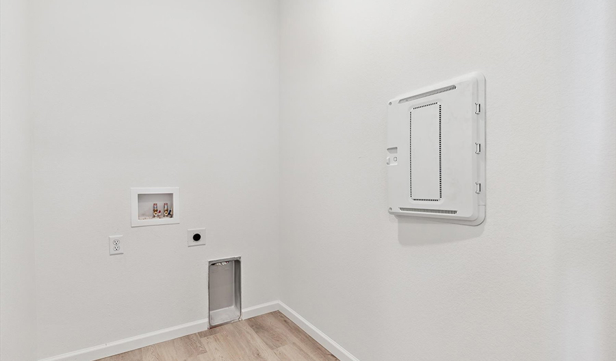 Laundry Room of the Peridot floor plan