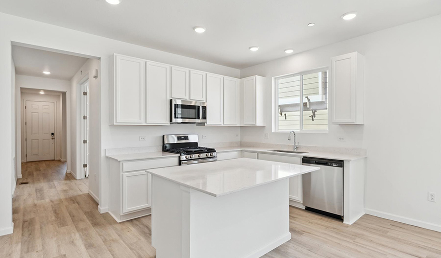 Kitchen of the Peridot floor plan