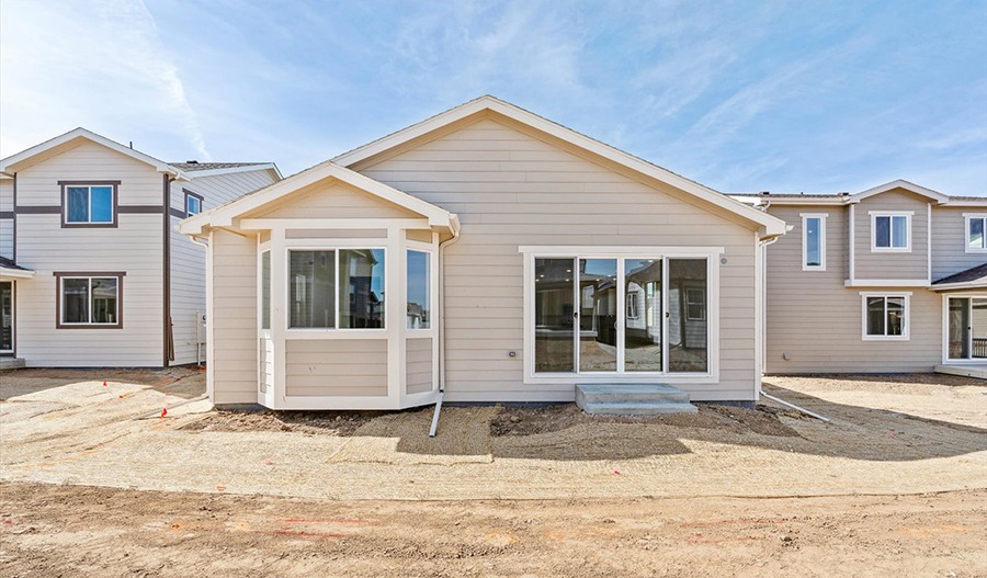 Rear Exterior of the Peridot floor plan