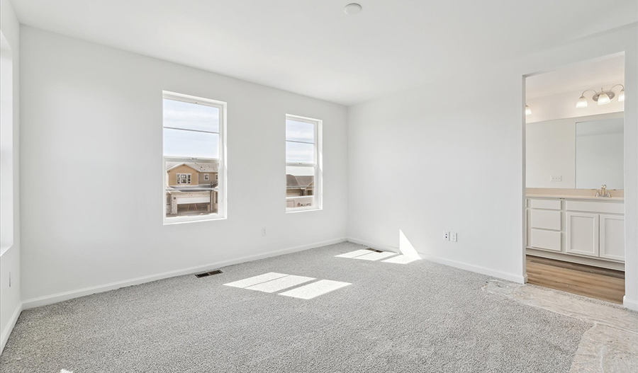 Bedroom of the Coral floor plan