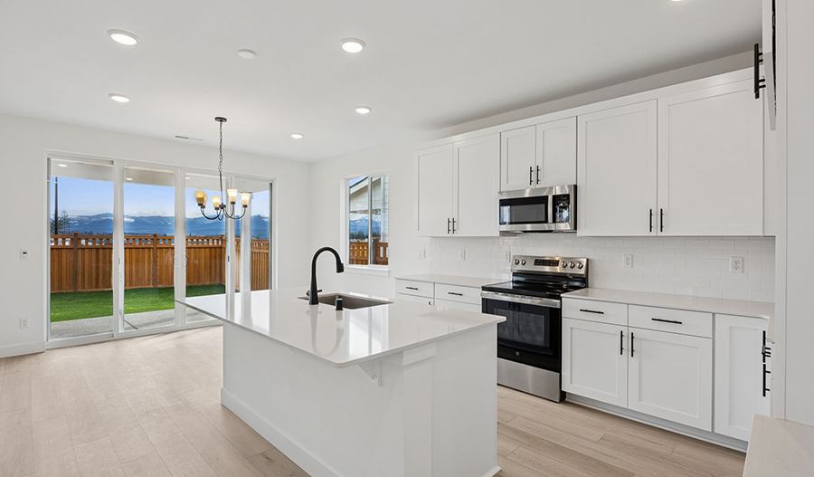 Kitchen of the Moonstone floor plan