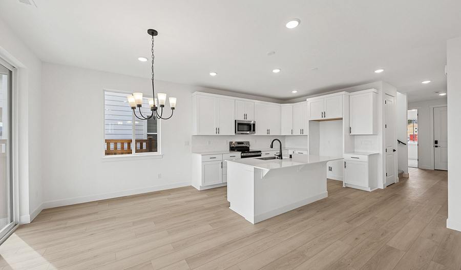 Kitchen of the Moonstone floor plan