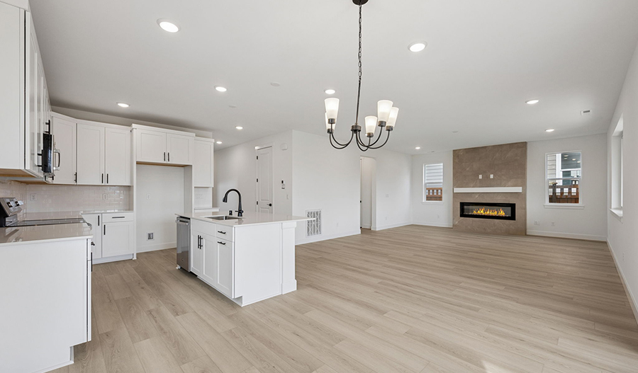 Kitchen of the Moonstone floor plan