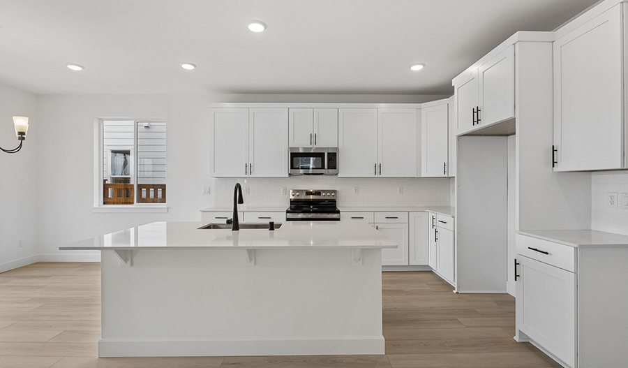 Kitchen of the Moonstone floor plan