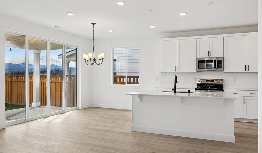 Kitchen of the Moonstone floor plan