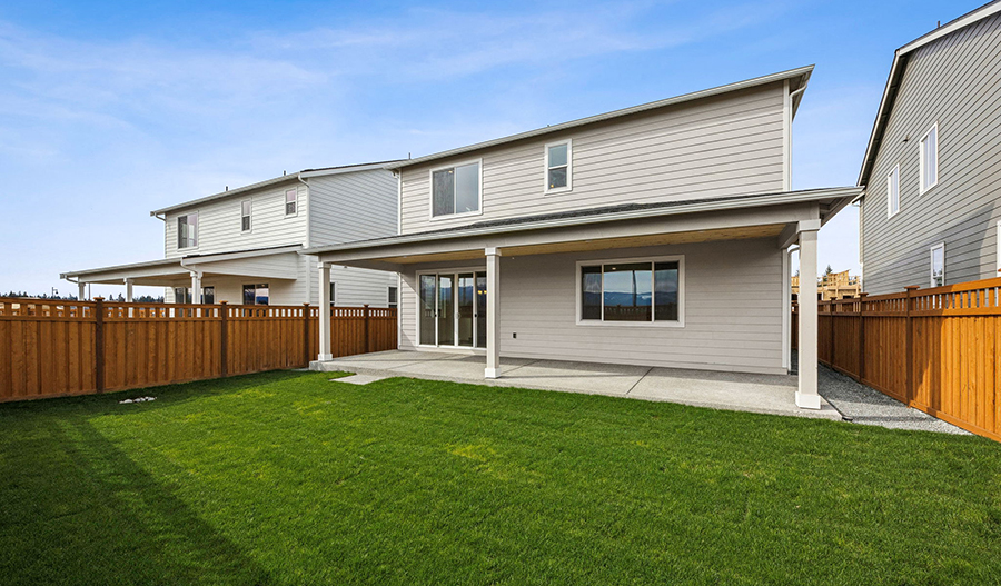 Rear Exterior of the Moonstone floor plan
