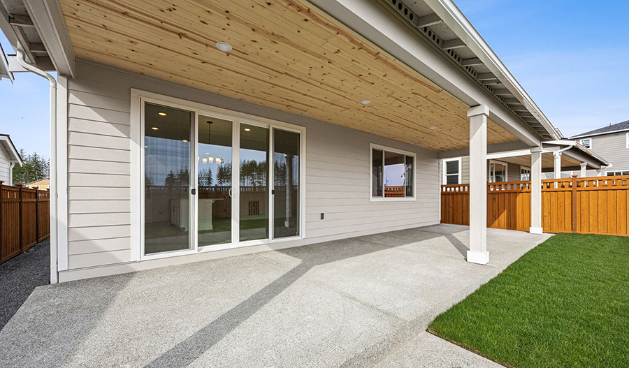 Rear Exterior of the Moonstone floor plan