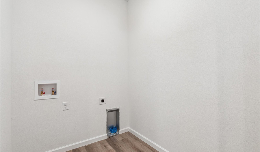 Laundry Room of the Agate floor plan