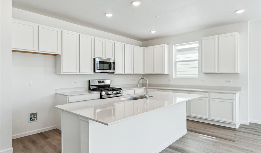 Kitchen of the Agate floor plan