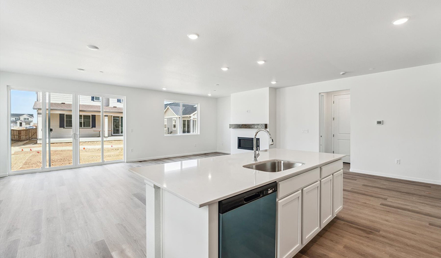 Kitchen of the Agate floor plan