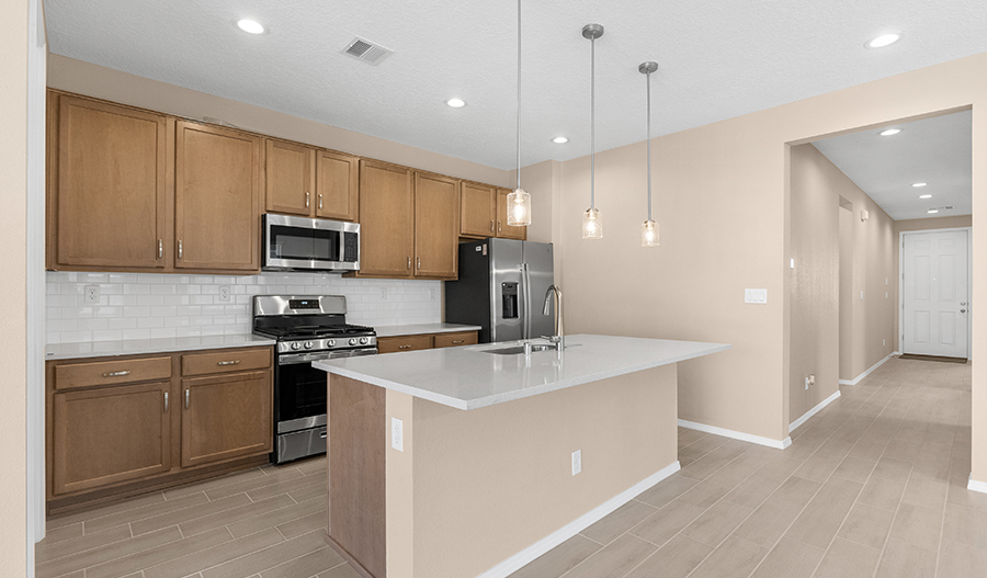 Kitchen of the Larimar floor plan