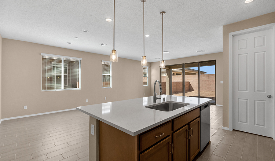 Kitchen of the Larimar floor plan