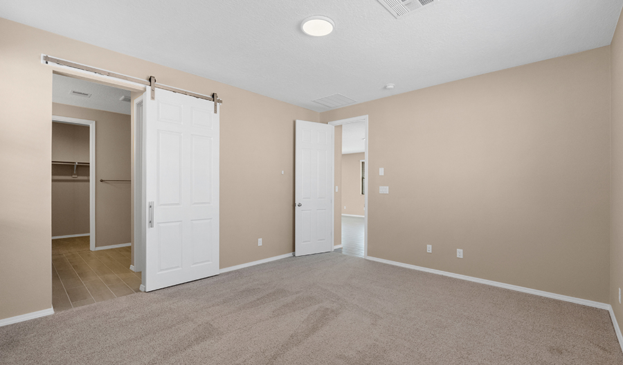 Bedroom of the Larimar floor plan