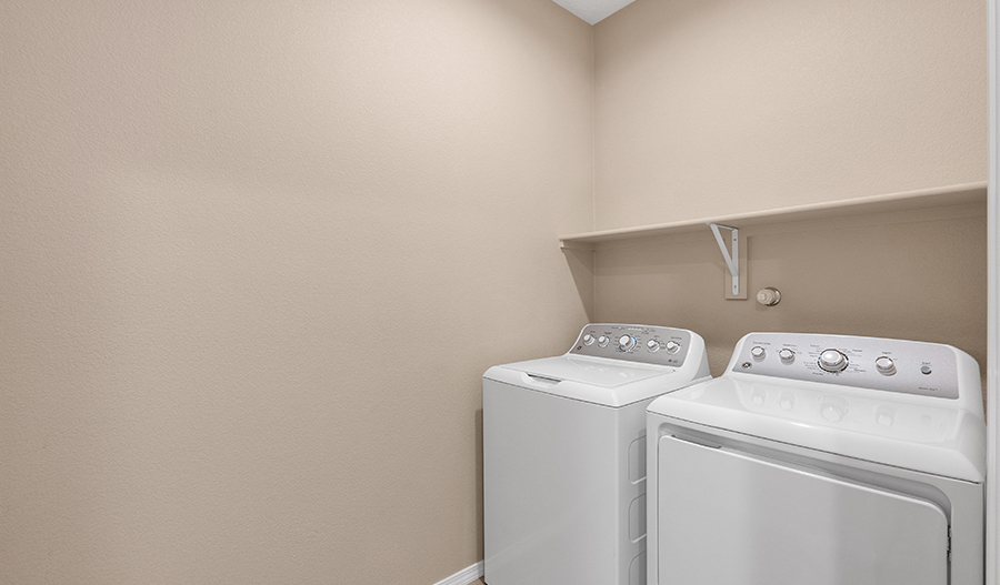 Laundry Room of the Larimar floor plan