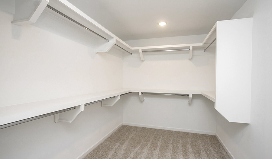 Closet of the Hemingway floor plan