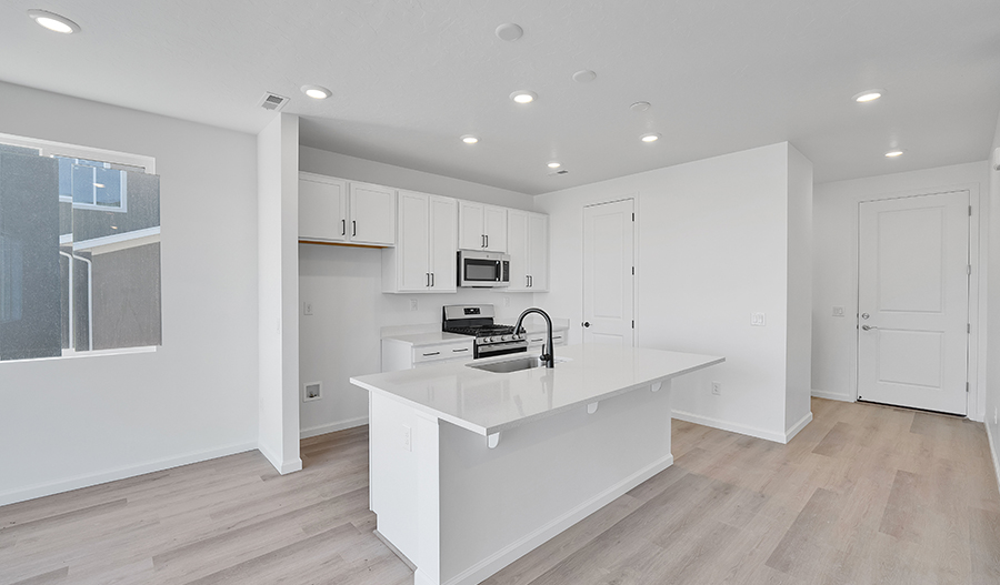 Kitchen of the Coral floor plan