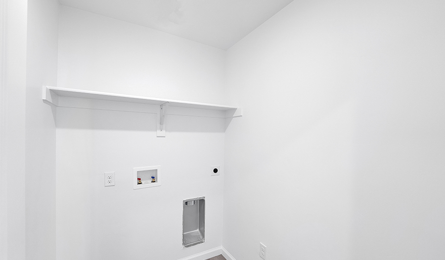 Laundry Room of the Coral floor plan