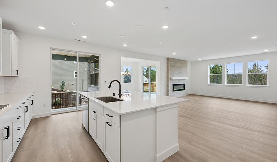 Kitchen of the Oscar floor plan